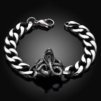 Stainless Steel Bracelet 8 Inches 13MM Lobster L411