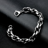 Stainless Steel Bracelet 8 Inches 8MM Lobster  L438