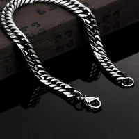 Stainless Steel Bracelet 8 Inches 6MM Lobster L424