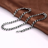 Stainless Steel Necklace Chain Curb Chain 23 Inches 3.5MM Lobster Clasp B243