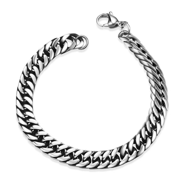 Stainless Steel Bracelet 8 Inches 6MM Lobster L424