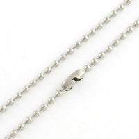 316L Stainless Steel Pendant  0.70X1.90 Inch Feather Necklace 22" B121