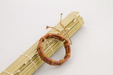 Genuine Leather Handmade Bracelet Mens  Unisex  Wrap Tribal  Brown H236