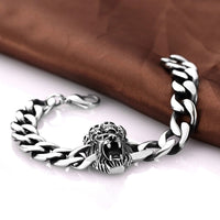 Stainless Steel Bracelet 8.5 Inches 13MM Lobster  L406