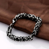 Stainless Steel Bracelet  9 Inches 7MM Lobster L423