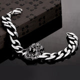 Stainless Steel Bracelet 8.5 Inches 13MM Lobster  L406