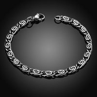 Stainless Steel Bracelet 8.5 Inches 4MM Lobster  L415