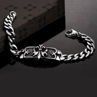 Stainless Steel Bracelet 8.5 Inches 9MM Lobster  L410