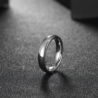 Stainless Steel Band Wedding Ring Mens Women Unisex B421