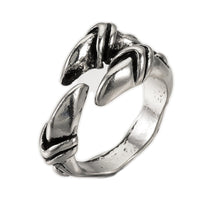 Adjustable Alloy Cuff Finger Ring Wide B Ring Antique Silver 18.5mm P407