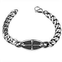 Stainless Steel Bracelet 8 Inches 8MM Lobster  L412