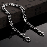 Stainless Steel Bracelet 8.5 Inches 4MM Lobster  L415