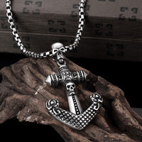 Stainless Steel Necklace Pendant Cross Biker Gothic 23" 3.5MM Lobster Clasp B226