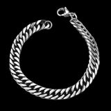 Stainless Steel Bracelet 8 Inches 6MM Lobster L424