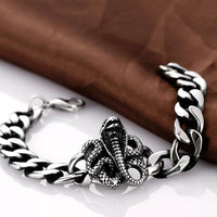 Stainless Steel Bracelet 8 Inches 13MM Lobster L411