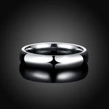 Stainless Steel Band Wedding Ring Mens Women Unisex B421