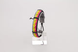 Genuine Leather Woven Handmade Bracelet Men's Unisex  Wrap Tribal H264