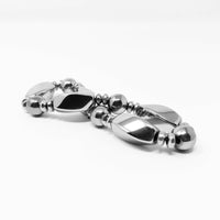 Hematite Non-Magnetic Bracelet Mens Womens Unisex Adjustable Size X54