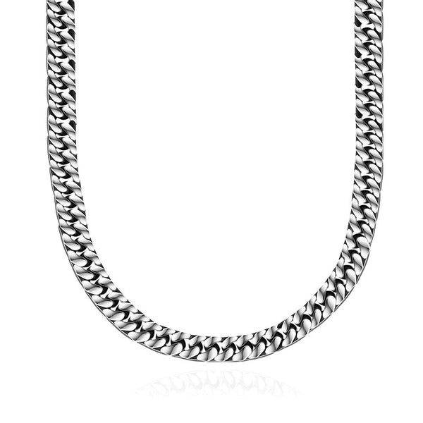 Stainless Steel Necklace Chain Curb Chain 23 Inches 3.5MM  Lobster Clasp B242