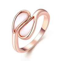 Rose Gold Plated Fashion Ring For Women B158