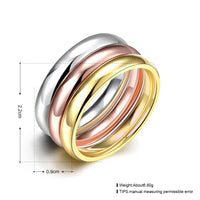 Stainless Steel Band Wedding Set Ring  Womens Unisex B432