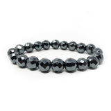 Hematite Non-Magnetic Bracelet Mens Womens Unisex Adjustable Size X49