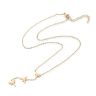 Dragonfly Stainless Steel Set Pendant Necklace Earrings Lobster 18.5: Z787