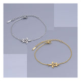 201 Stainless Steel Link Bracelet Lobster Turtle Silver Gold Adjustable P254