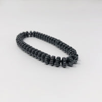 Hematite Non-Magnetic Bracelet Mens Womens Unisex Adjustable Size X30