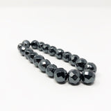 Hematite Non-Magnetic Bracelet Mens Womens Unisex Adjustable Size X49