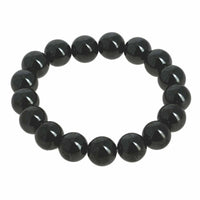 Magnetic Hematite Bracelet Pain Relief Energy Powerful Elastic 8MM Bead G1