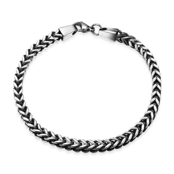 Stainless Steel Bracelet 8 Inches 5MM Lobster L422