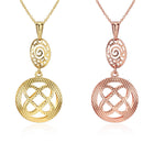 Yellow Gold Plated Necklace Pendant 19 Inches 1MM Lobster Clasp B304