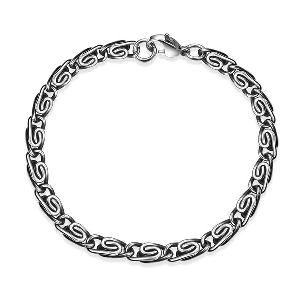 Stainless Steel Bracelet 8.5 Inches 4MM Lobster  L415