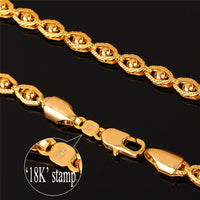 Gold Plated  Bracelet Beads Party Men's Unisex L67