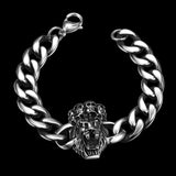 Stainless Steel Bracelet 8.5 Inches 13MM Lobster  L406