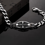 Stainless Steel Bracelet 8 Inches 8MM Lobster  L412