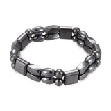 Magnetic Hematite Pain Relief Energy Powerful Stretch Bracelet Adjustable G10