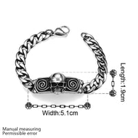 Stainless Steel Bracelet  8 Inches 10MM Lobster  L403