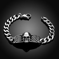 Stainless Steel Bracelet  8 Inches 10MM Lobster  L403