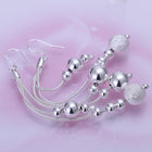 Sterling Silver Drop Dangle Chandelier Hook Earrings L13
