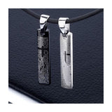 Men's Unisex Stainless Steel Pendant Military Necklace Cross Our Fathers L39