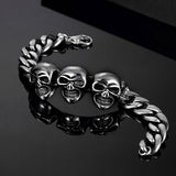 Stainless Steel Bracelet 9 Inches 12MM Lobster  L428