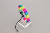 Genuine Leather Woven Handmade Bracelet Men's Unisex Wrap Tribal Rainbow H213