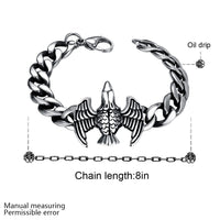 Stainless Steel Bracelet 8 Inches 11MM Lobster  L430