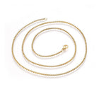 Stainless Steel Rolo Chain Necklaces Lobster Gold Silver 23.5"  60cm Z546