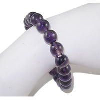 LZD Gemstone Bracelet Rose Quartz Amethyst  Tiger 5.2cm Diameter Bead 8mm P517