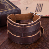 Leather Bracelet Colors 11 Inches 51MM Belt buckle  L465