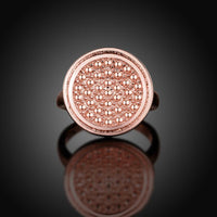 Rose Gold Platinum  Plated Fashion Ring Women B269