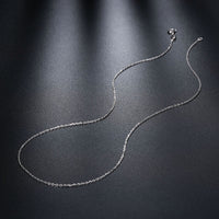 Sterling Silver Necklace Chain Lobster Clasp B459